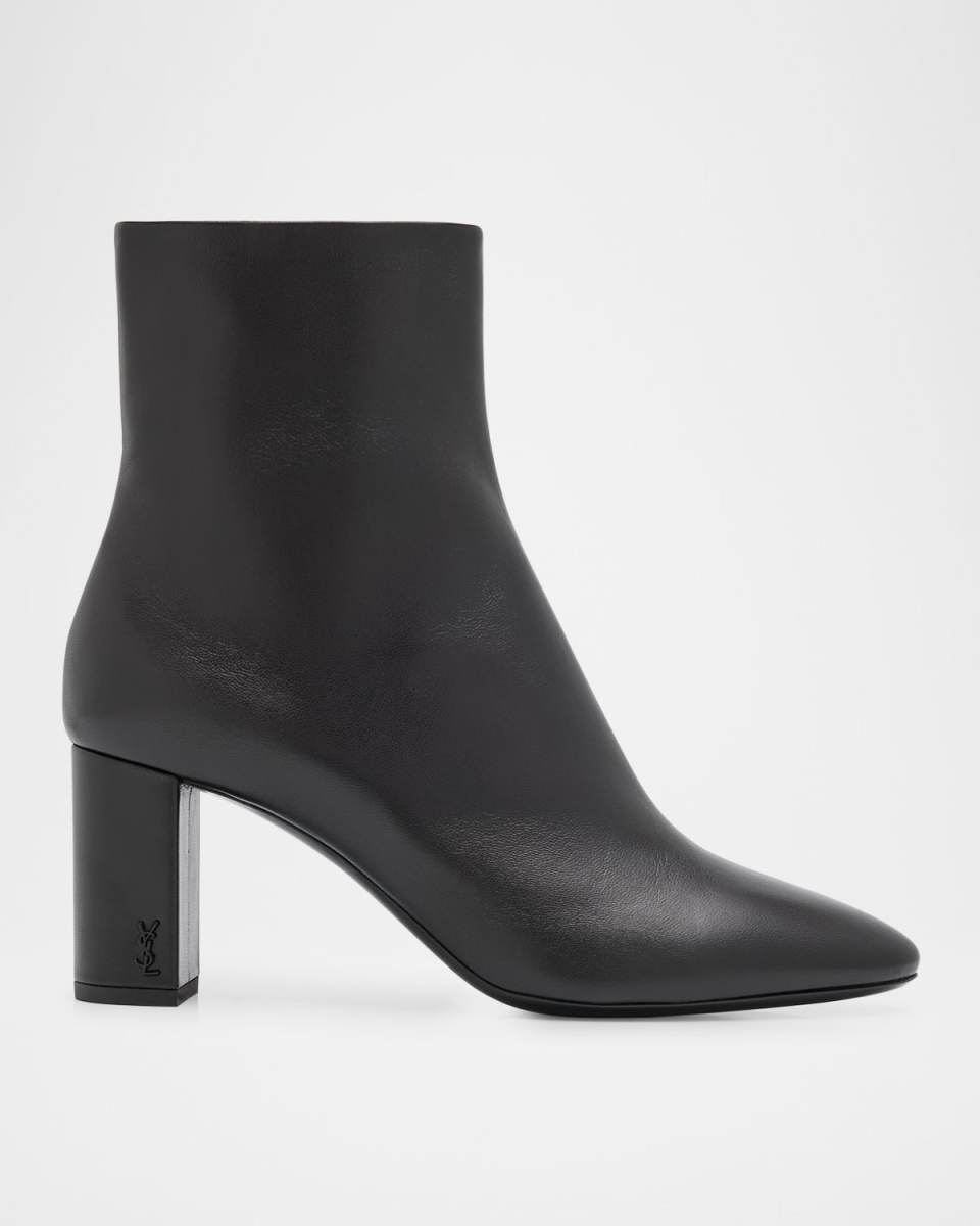 Lou Leather Ankle Booties